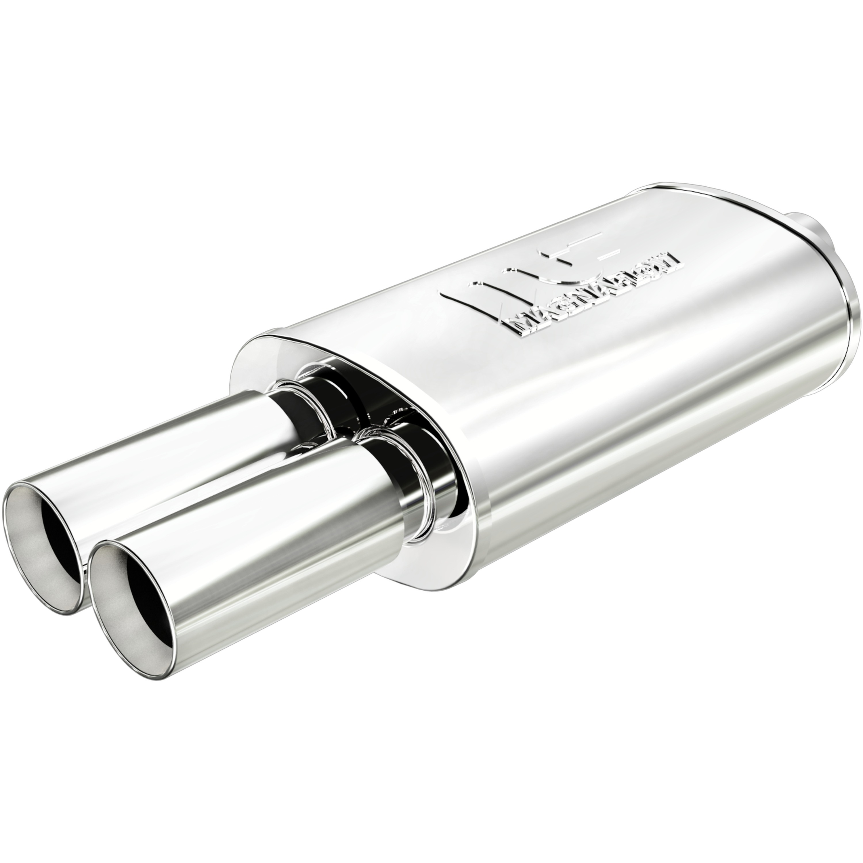 MagnaFlow Exhaust Products 14815 Straight-Through Performance Muffler; 2.25/3.125in. Center/Dual; 5x14x8 Body